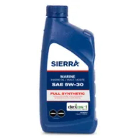 SierraMarine DEXOS 5W-30 Full Synthetic Motor Oil, 1 Quart