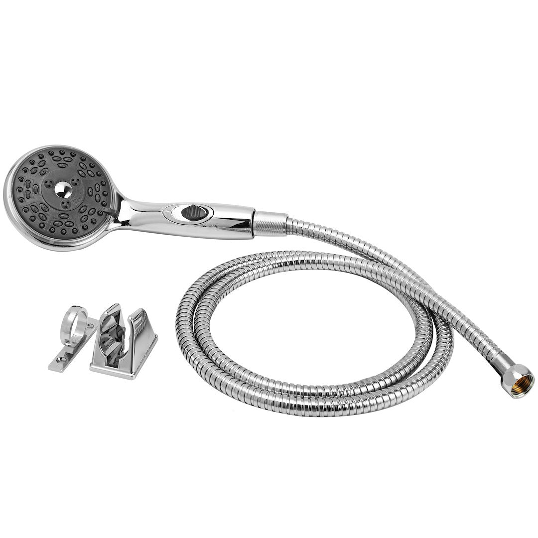 DURA FAUCET DFSA432KCP RV Hand Held Shower Wand & Hose Kit