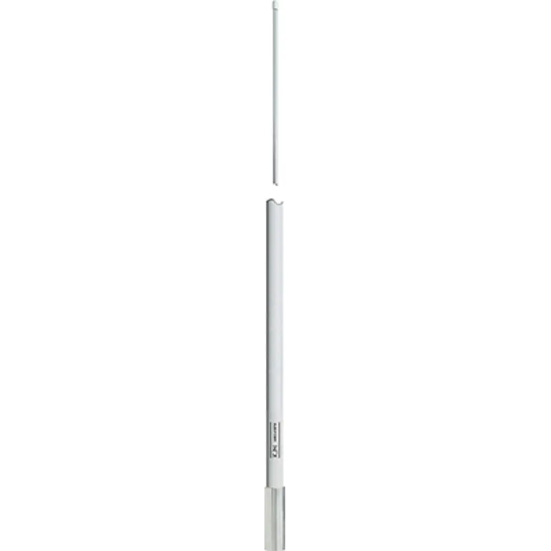KJM A862AMFM 8' White AM/FM Antenna for Enhanced Radio Reception