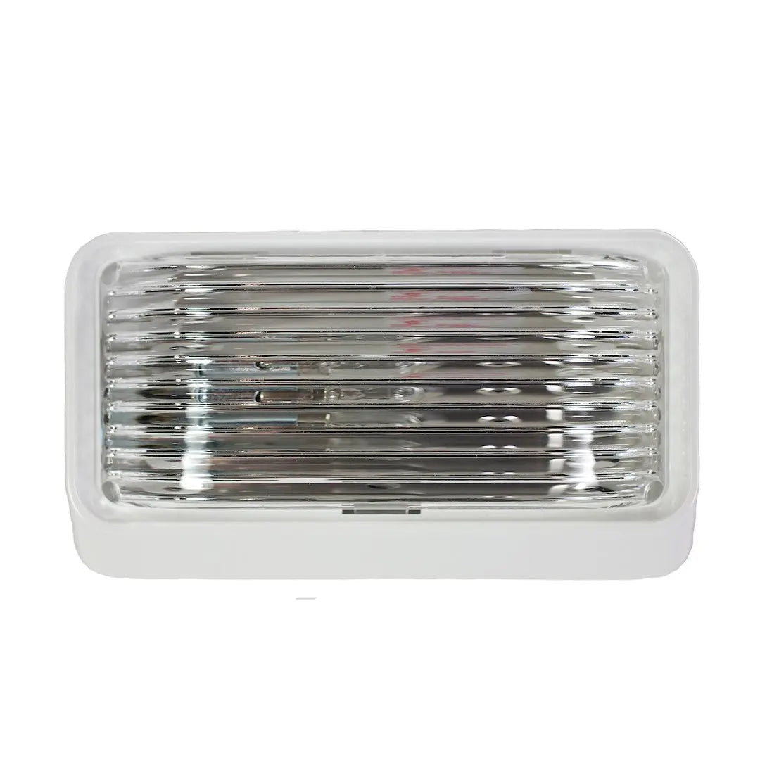 ARCON Porch Light White Clear Glass Model 18102