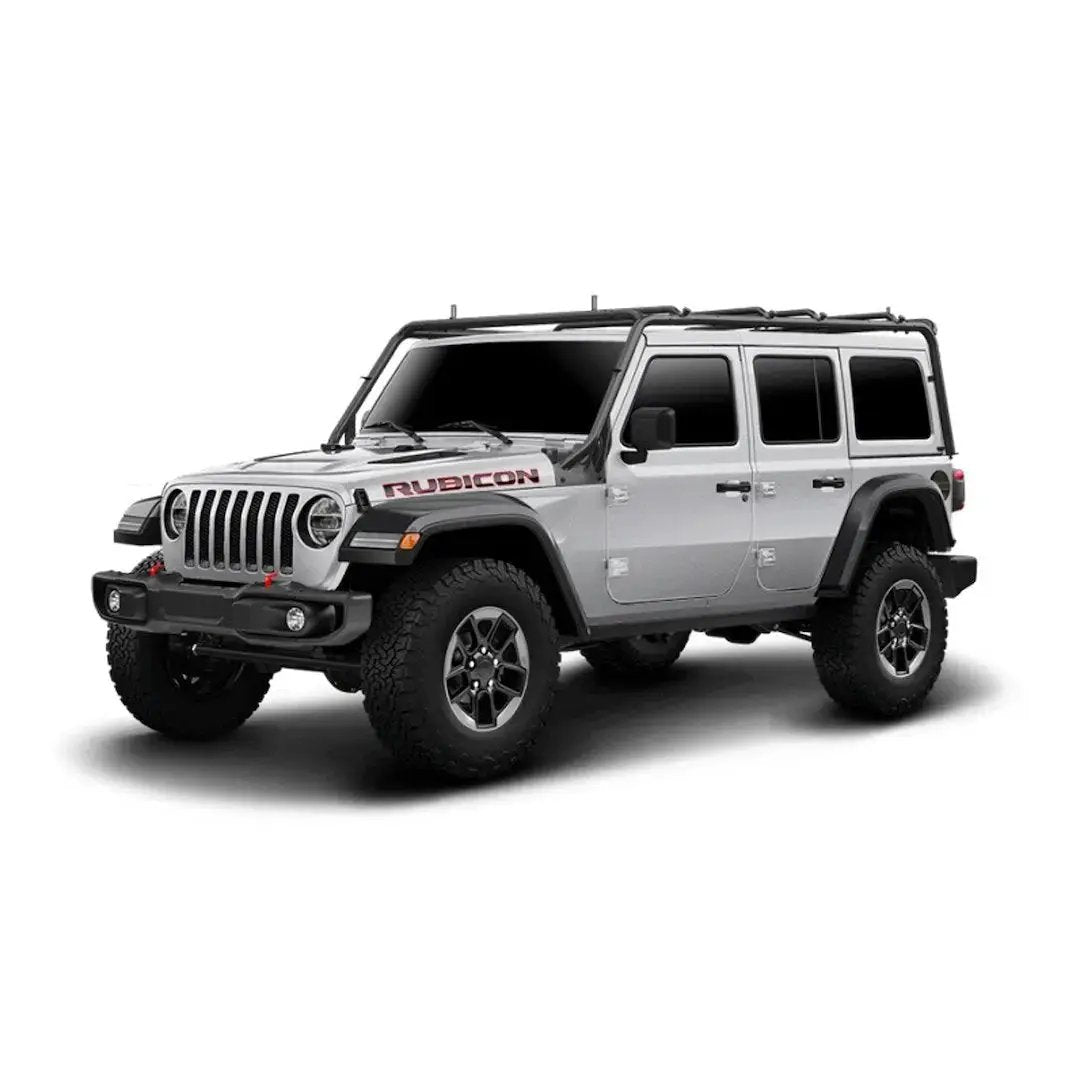 TrailFX JL012T Jeep Wrangler 4-Door Roof Rack Hard Top by TRAILFX