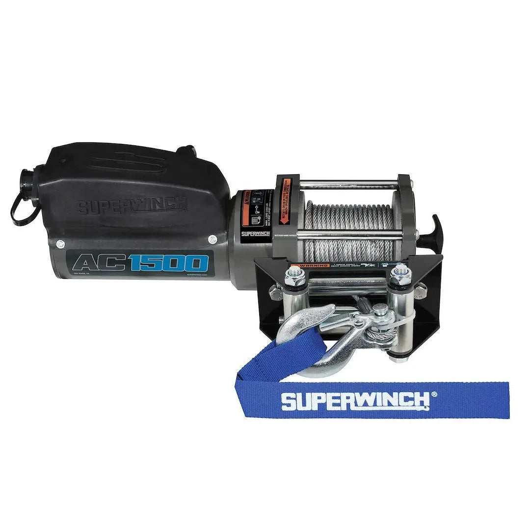 Superwinch AC 1500 Winch – 15,000 lbs Capacity with 1.1 HP Motor