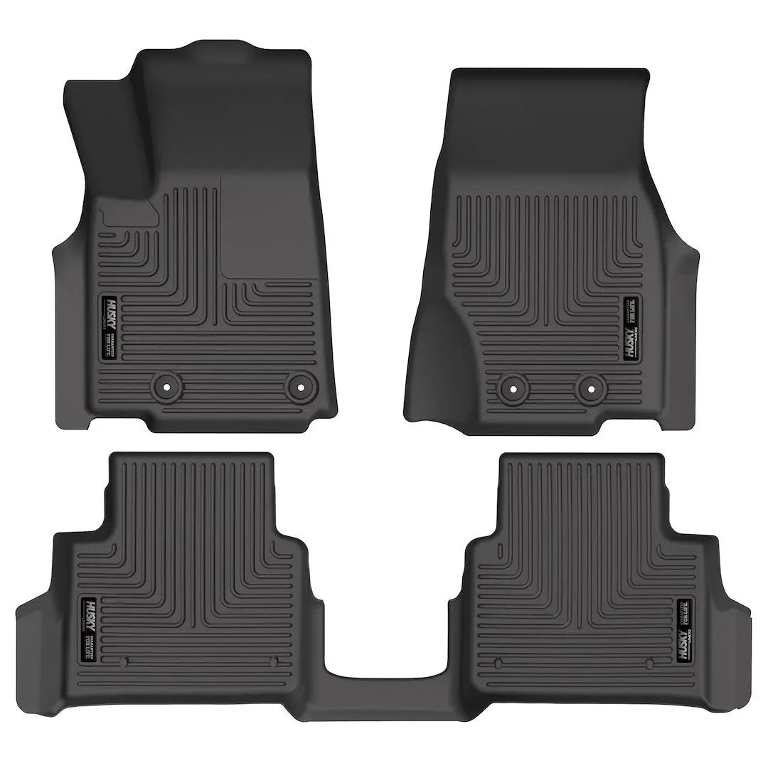 HUSKYLINER Front & 2nd Seat Floor Liners for Jeep Grand Cherokee L (2021-2025)