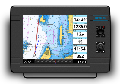 SI-TEX AVPRO900US Chart Plotter for Marine Navigation