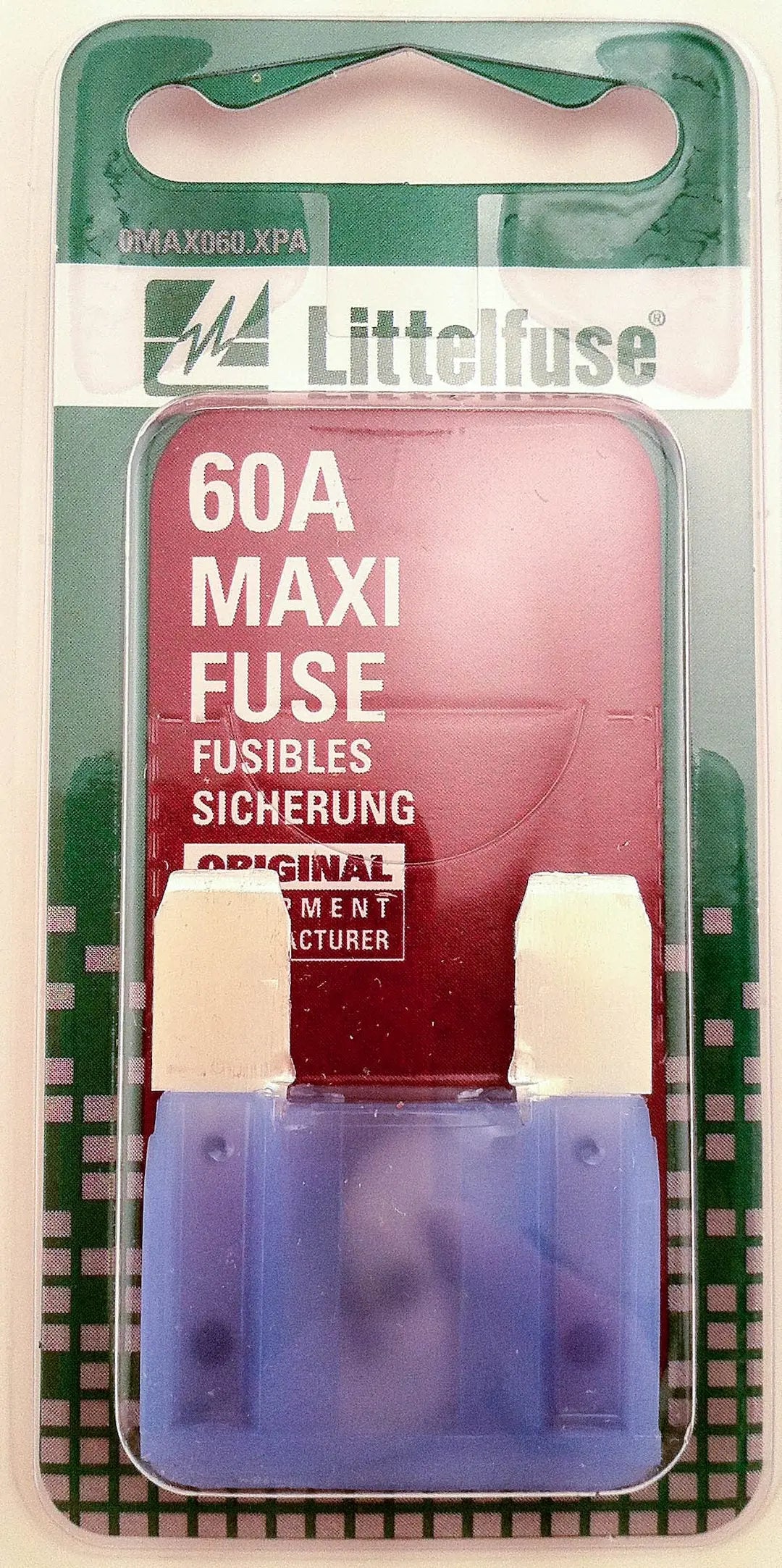 Littelfuse MAXIFUSE 5 Pack 60A MAX60BP Circuit Breakers for Reliable Overcurrent Protection