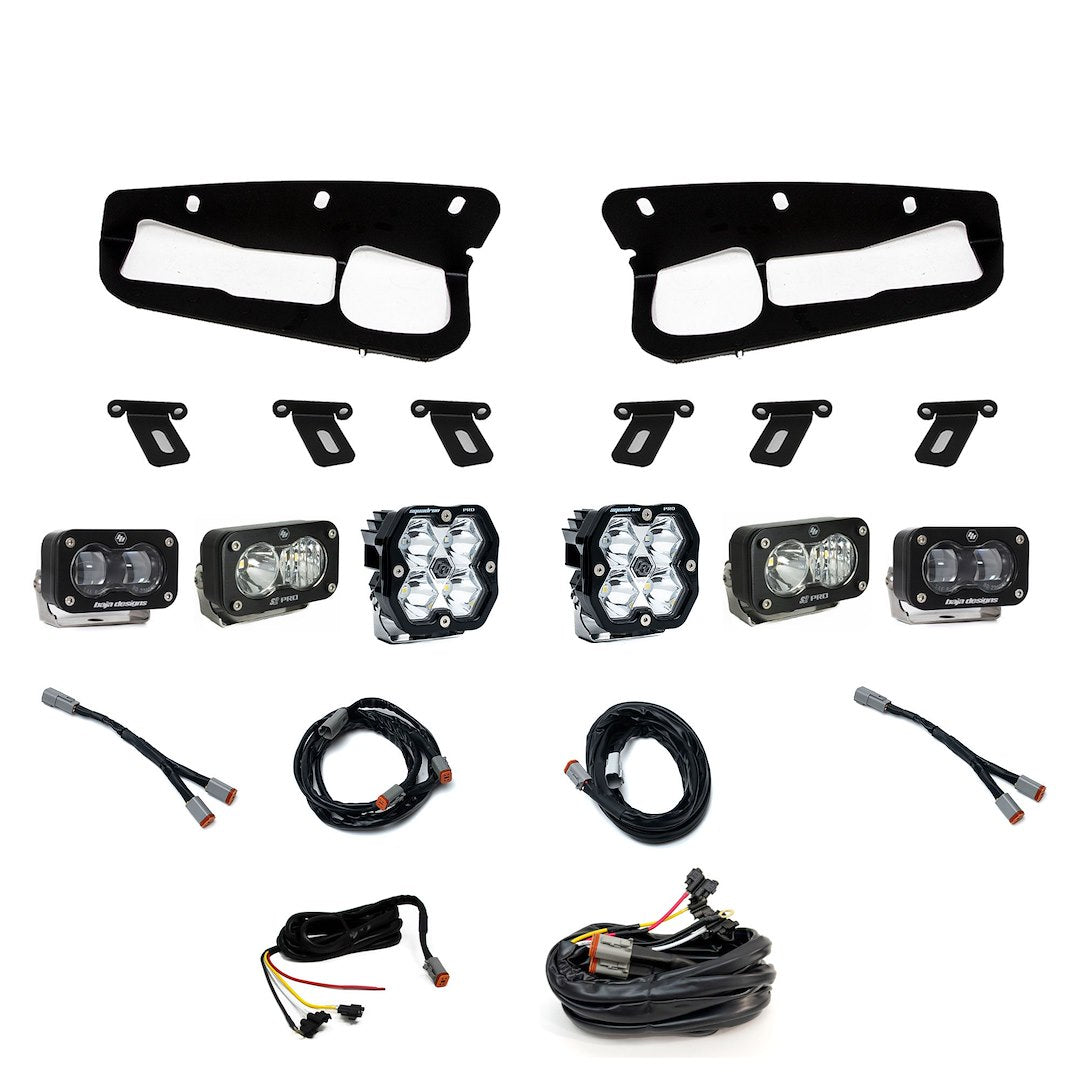 Baja Designs Ford Bronco (2021-2025) S2 SAE Clear Headlight - Part #440082UP