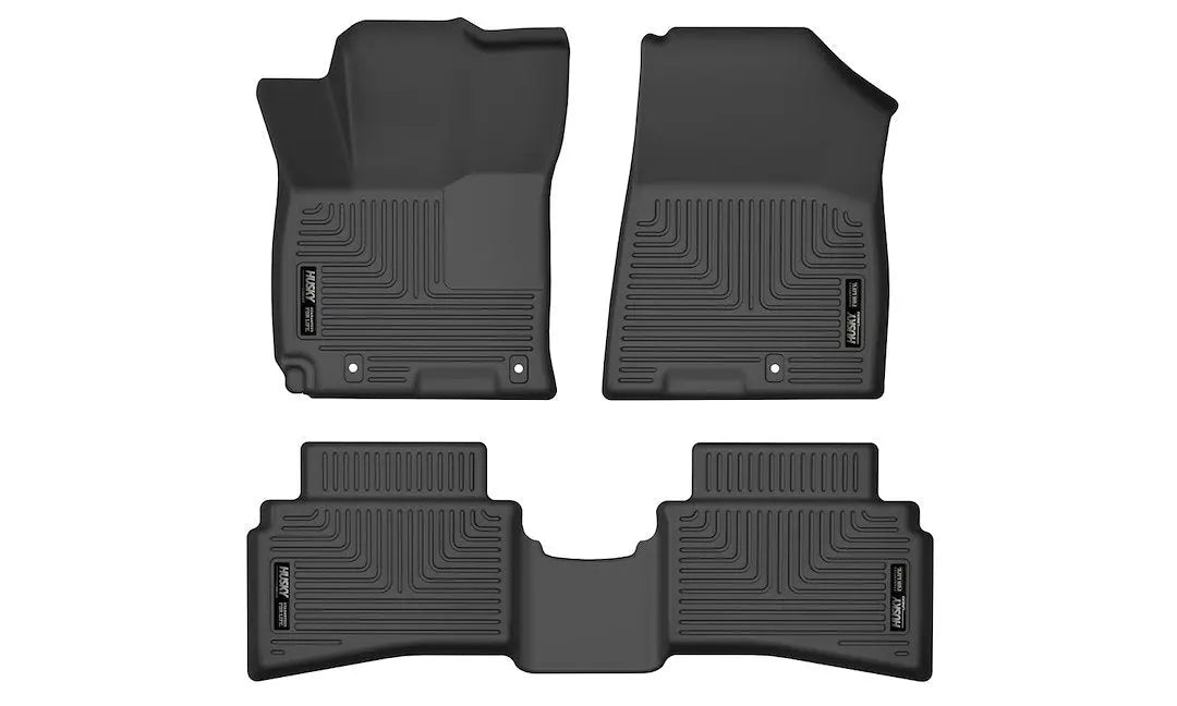 HuskyLiner Front & Second Seat Floor Liners - Custom Fit for Enhanced Vehicle Protection