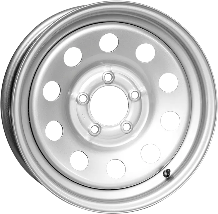 TASKMASTER 50550SM1BX Steel 15x5 Inch Silver Mod Boxed Wheels