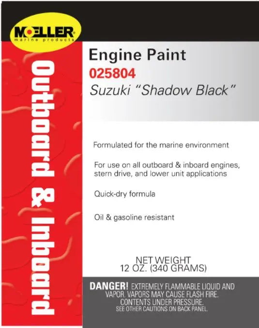 Moeller Suzuki Engine Shadow Black Part 025804