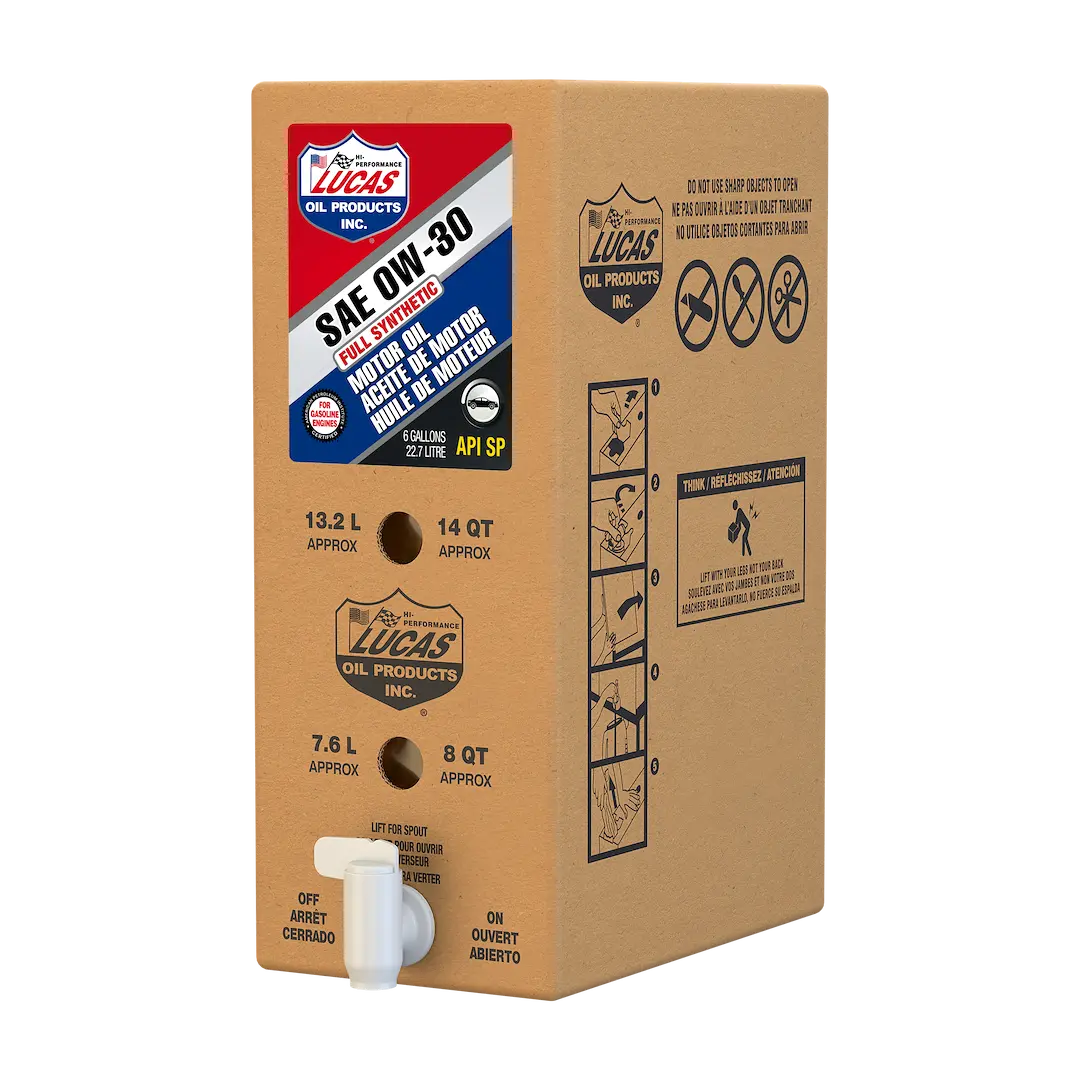 Lucas Oil Synthetic SAE 0W-30 API SN Plus Motor Oil - Part Number 18008
