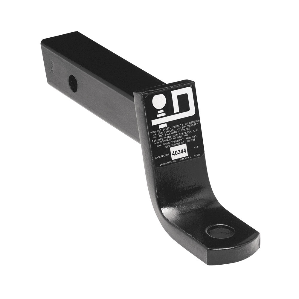 Draw-Tite 40344 4-Inch Drop Ball Mount with 2-3/4-Inch Rise