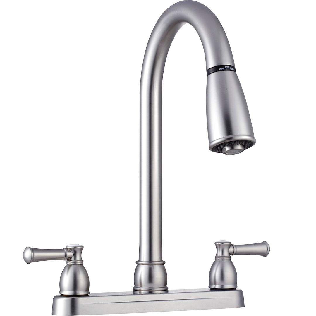 DURA FAUCET DFPK350LSN Non-Metallic Dual Lever Valve for Plumbing Applications