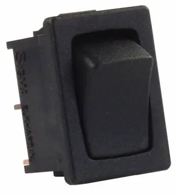 JR Products Mini 12V Momentary On/Off Switch Black - Part Number 128115