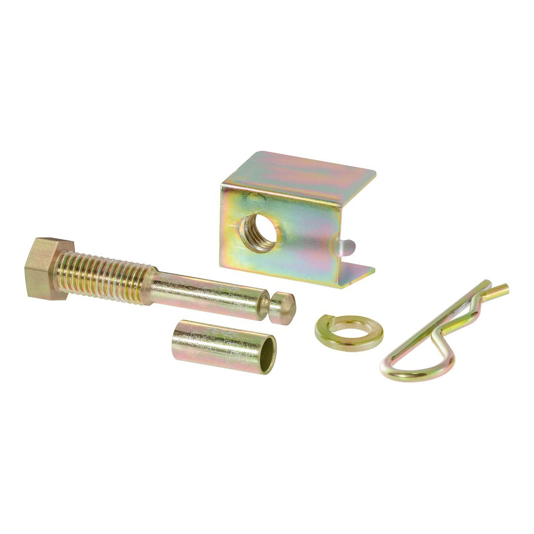 CURT MFG Anti-Rattle Hitch Pin and Shim 22323 for Secure Trailer Connections