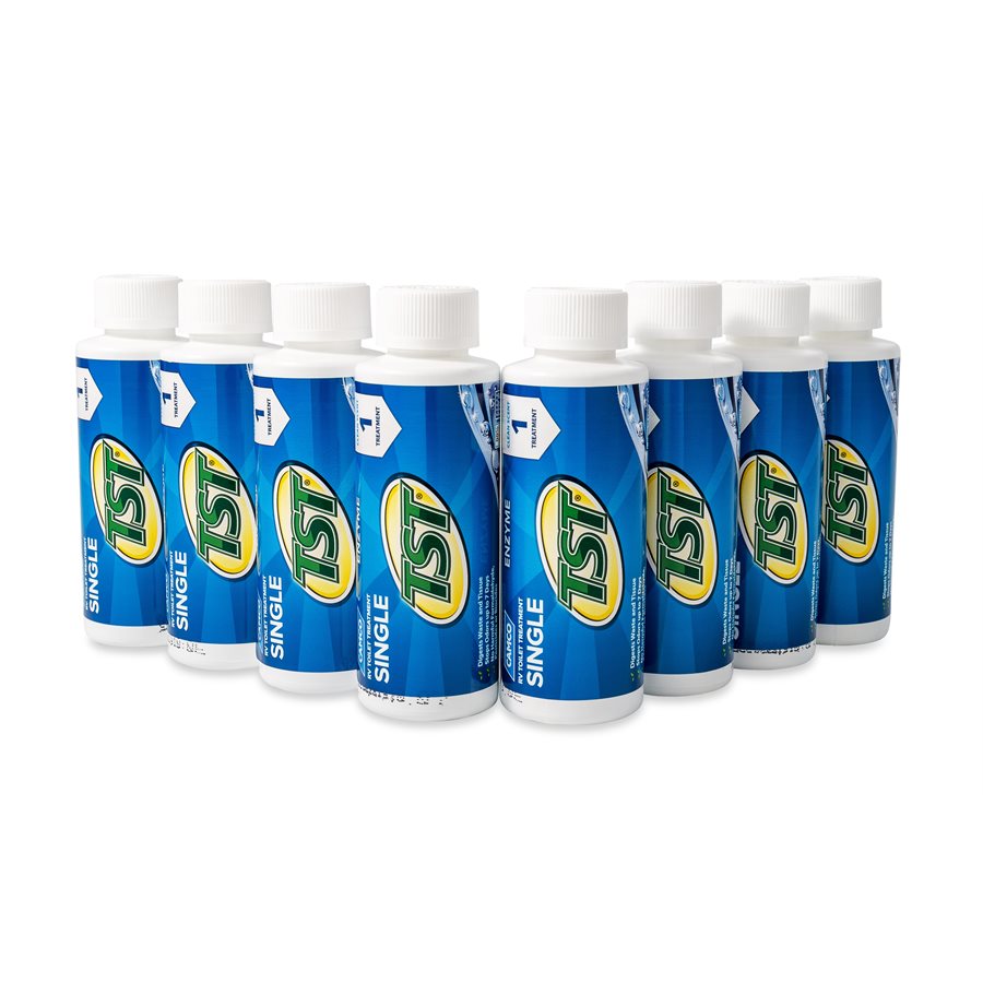 Camco TST Blue Enzyme Singles - Effective Waste Digestant for RV and Marine Applications