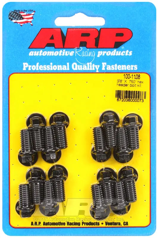 ARP Header Bolt Kit 3/8 x 3/4 - Durable High-Performance Fasteners