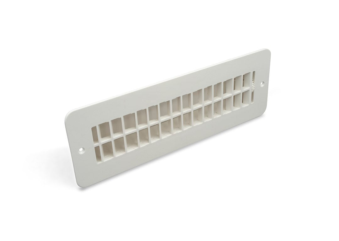 B&B Molders Floor Register 2x10 with Damper - Durable Vent Cover for Home and Office HVAC