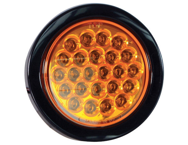 Buyers Prod SL40AR 4-Inch Round Amber LED Light Strobe