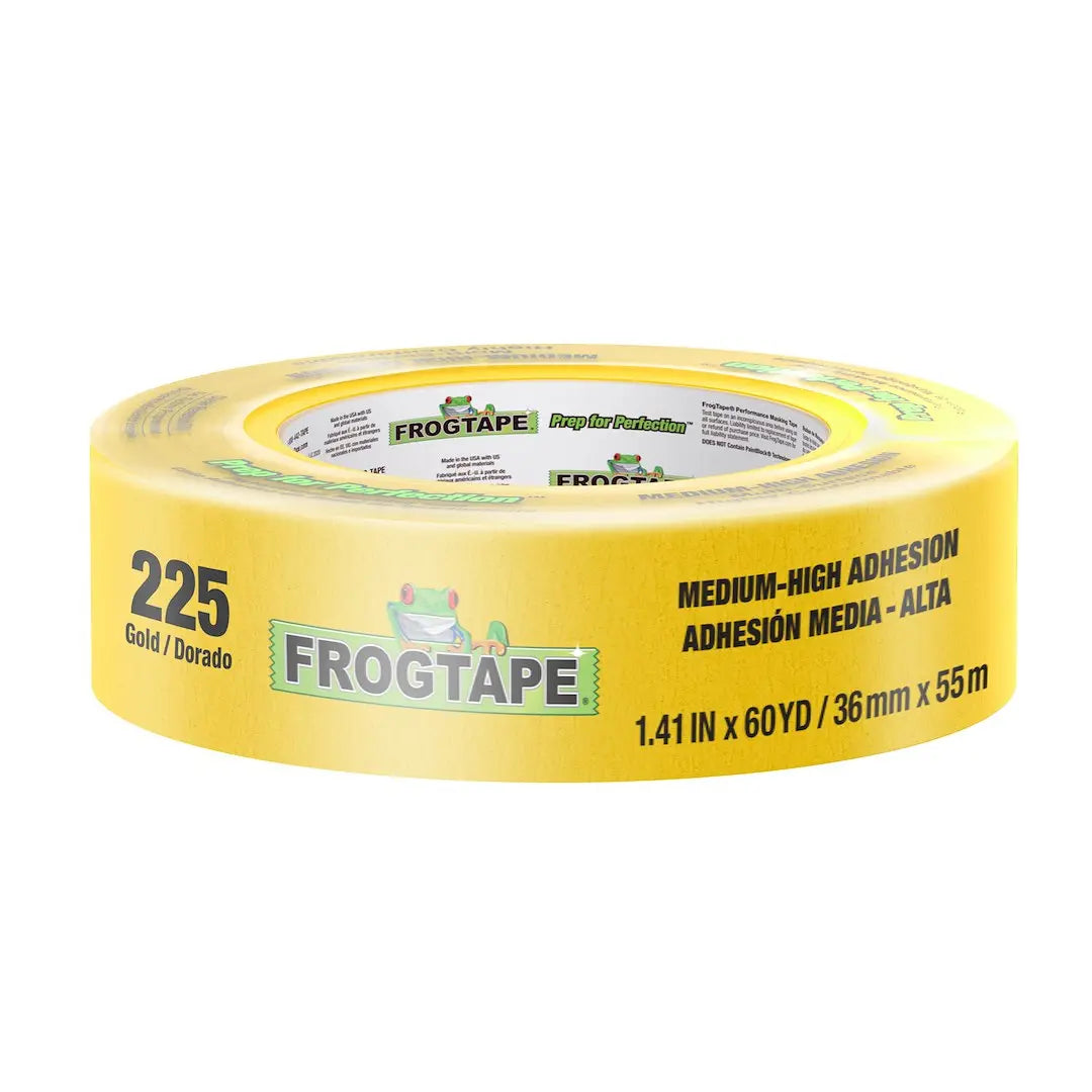 SHURTAPE CP 225 Gold 36mm x 55m Packing Tape Rolls (32 Rolls)