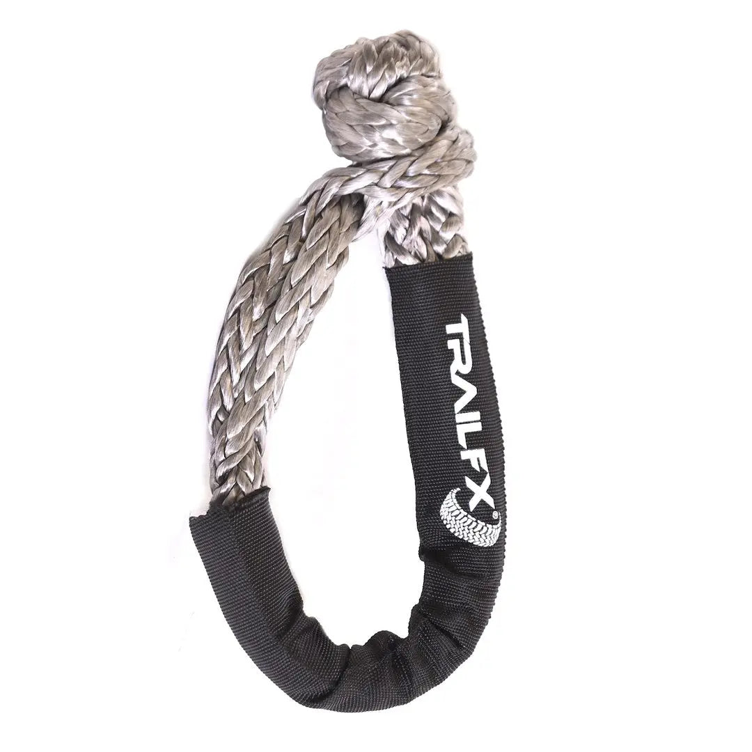 TRAILFX Rope Shackle Single Black 7,500 lbs Capacity - WA047