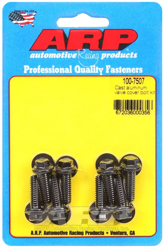 ARP Valve Cover Bolt Kit for Automotive Engines - Part Number 1007507