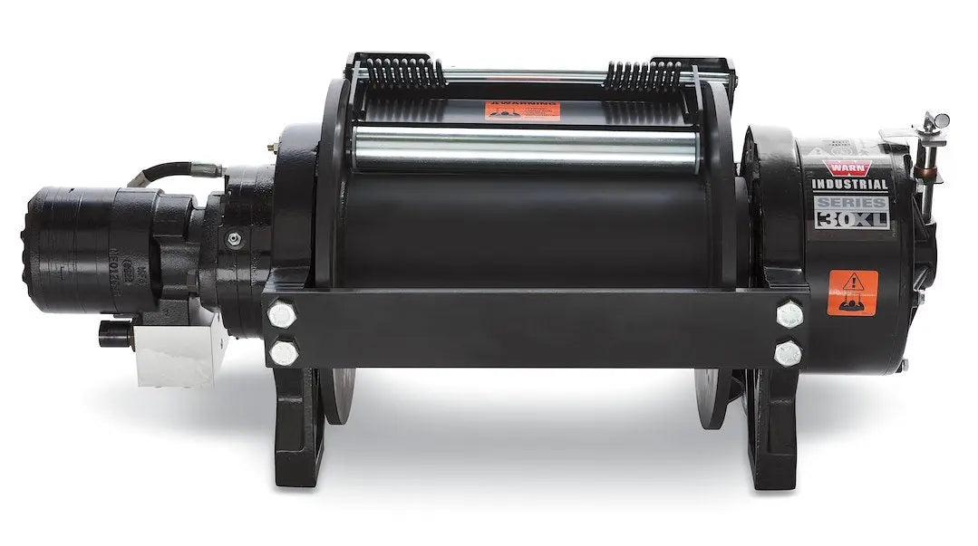 WARN Ind. Winch Assembly SRS 30XL-LP-LN - Heavy-Duty Electric Winch for Off-Road and Utility Vehicles
