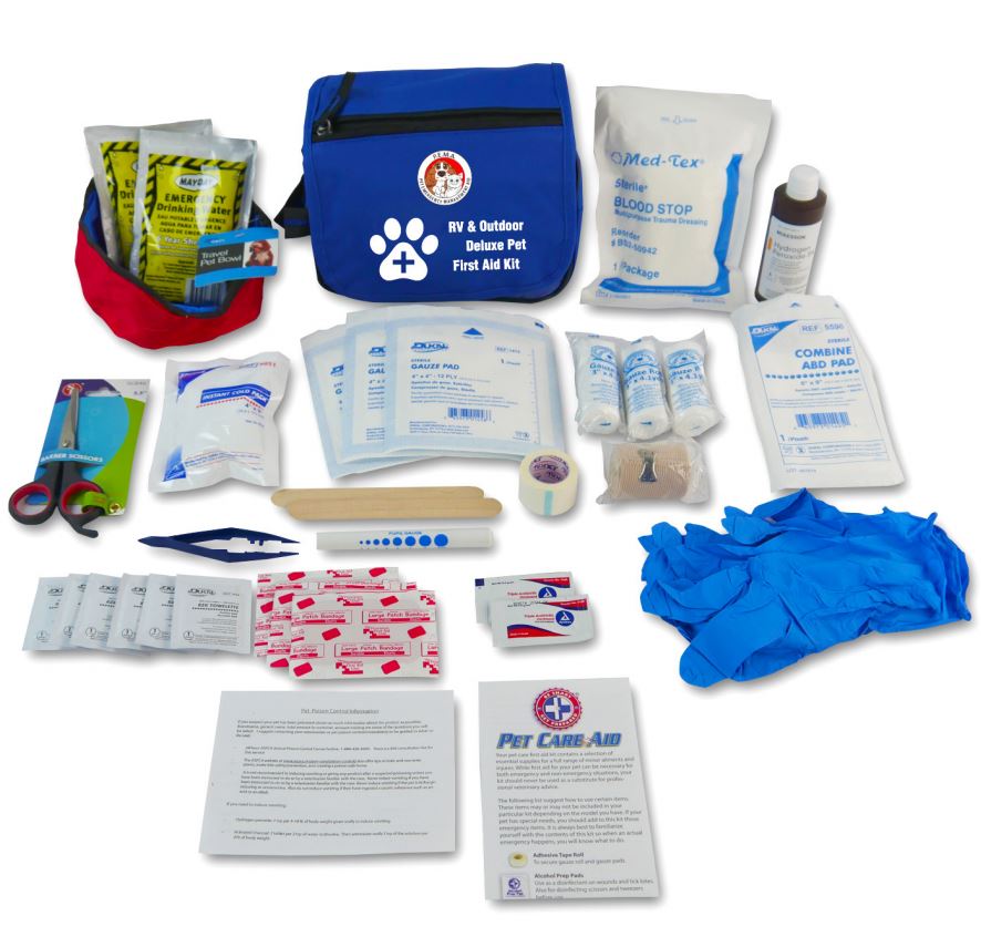READY AMER P.E.M.A Deluxe Pet First Aid Kit – Comprehensive Emergency Supply for Pets