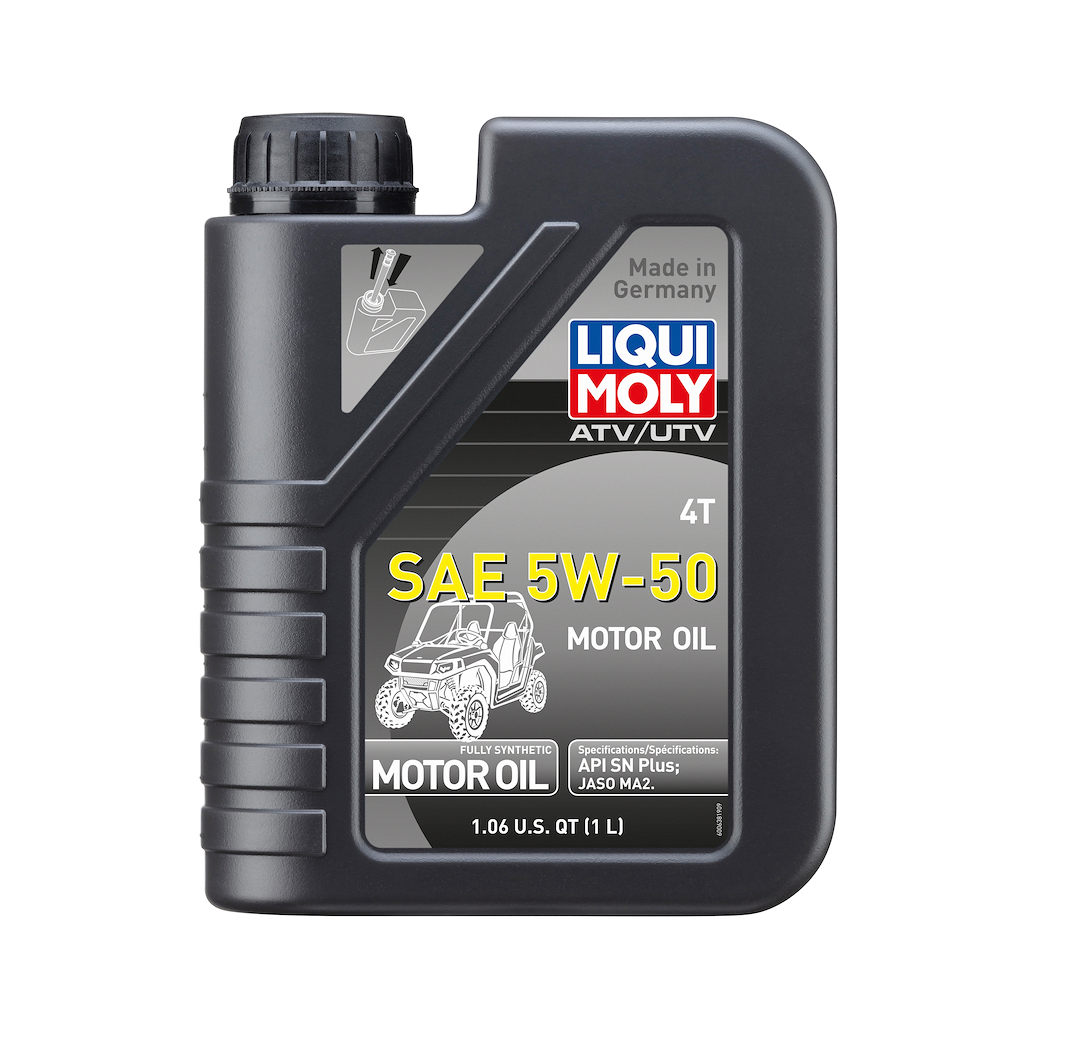 LIQUI MOLY ATV 4T Motor Oil 5W-50, Part Number 20212