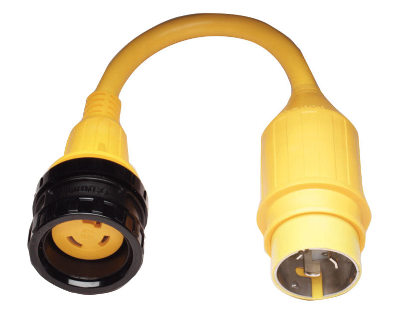 Marinco Pigtail Adapter with 50A 125V Locking Connector - Model 110A