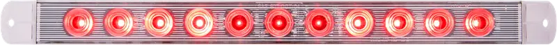 OPTRONICS STL89RCB LED Tail Light Thin Line Clear Lens