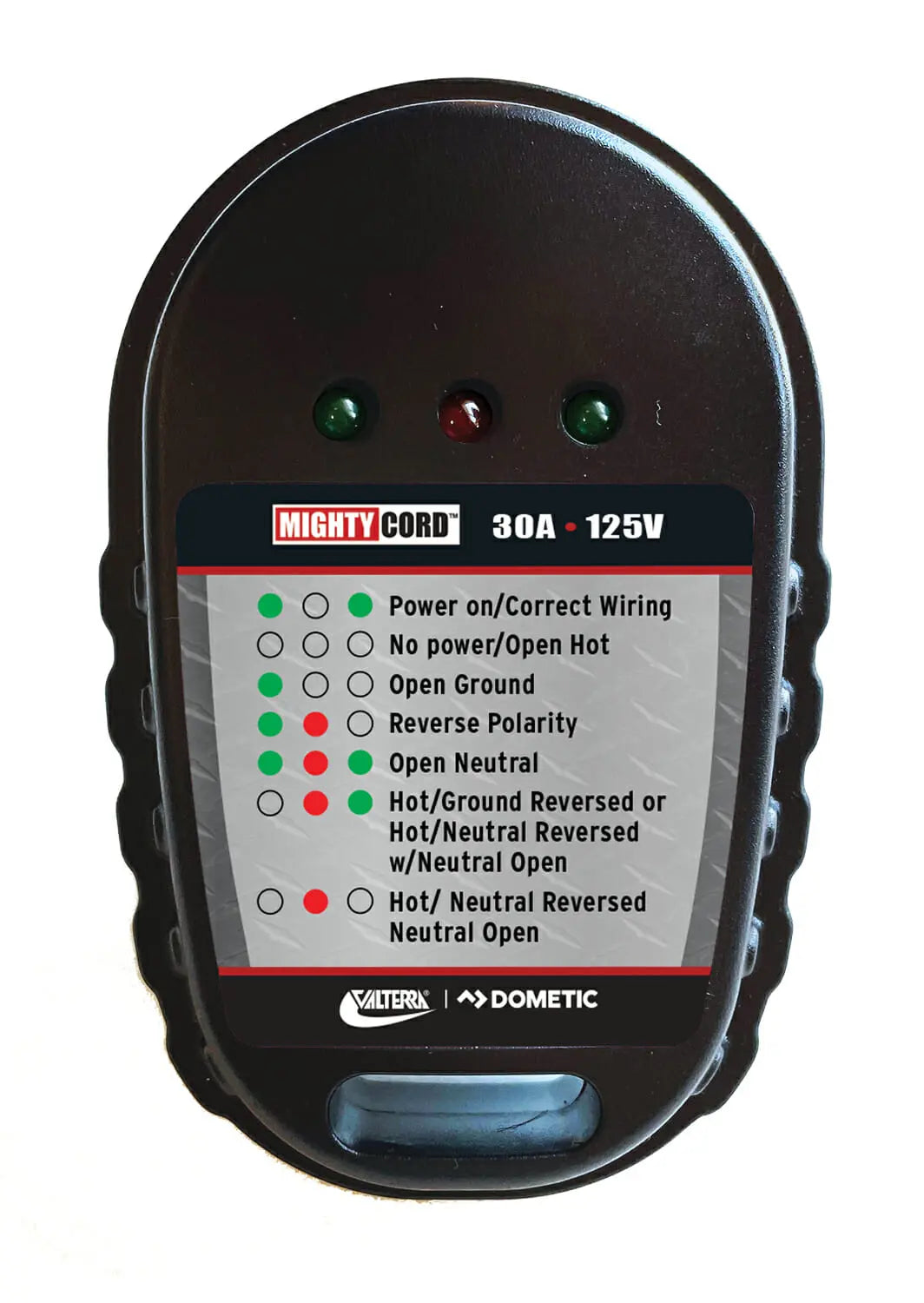 Valterra LLC 30A RV Circuit Tester (Part A1030CTVP) for Safe Electrical Diagnostics