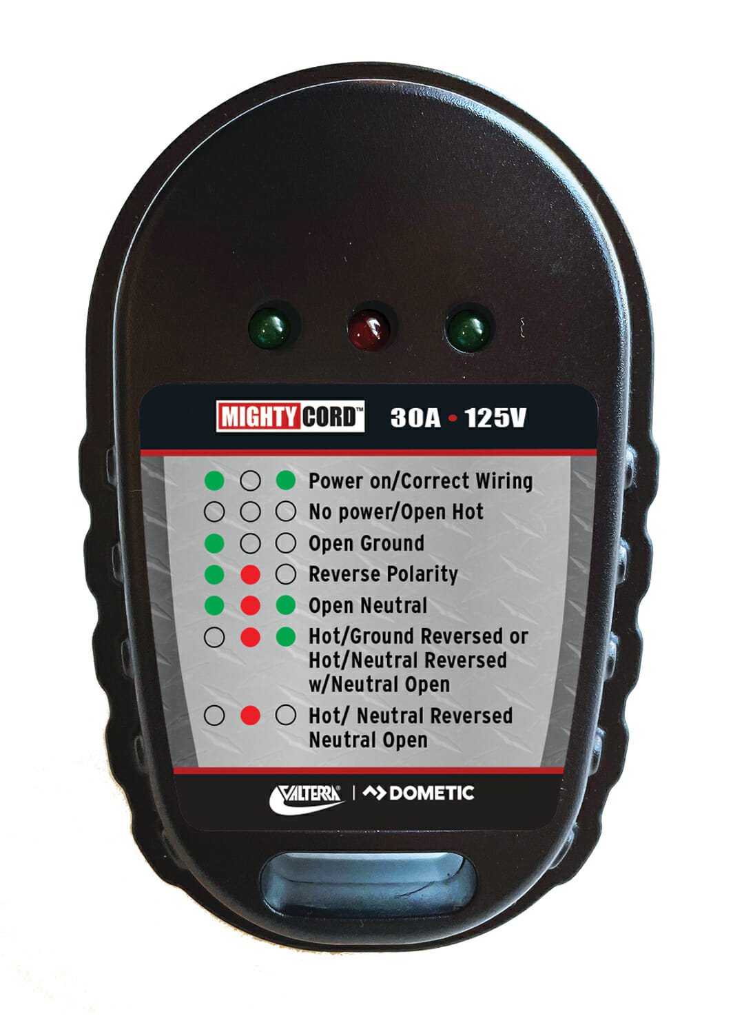 Valterra LLC 30A RV Circuit Tester (Part A1030CTVP) for Safe Electrical Diagnostics