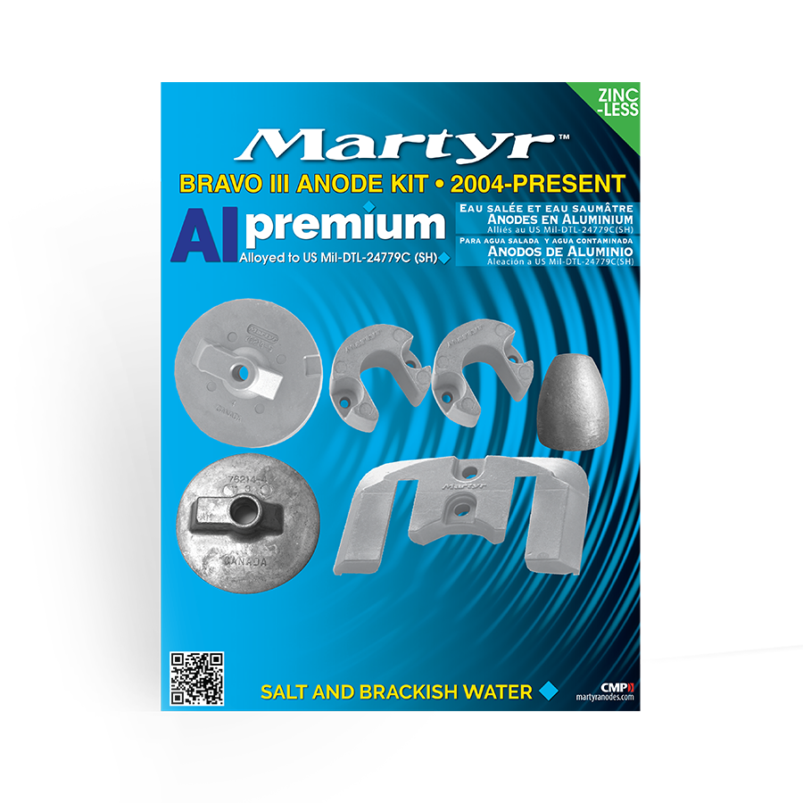 CMP Group Mercury Bravo 3 Outboard Motor Kit (2004-Present) - Part Number BRAVO3KITA