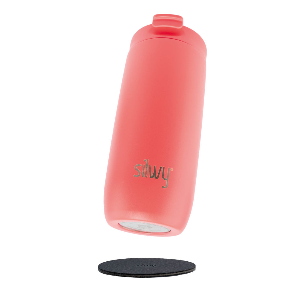 Silwy Magnet Magnetic Thermal Cup Melon – Durable Insulated Drinkware for Hot and Cold Beverages