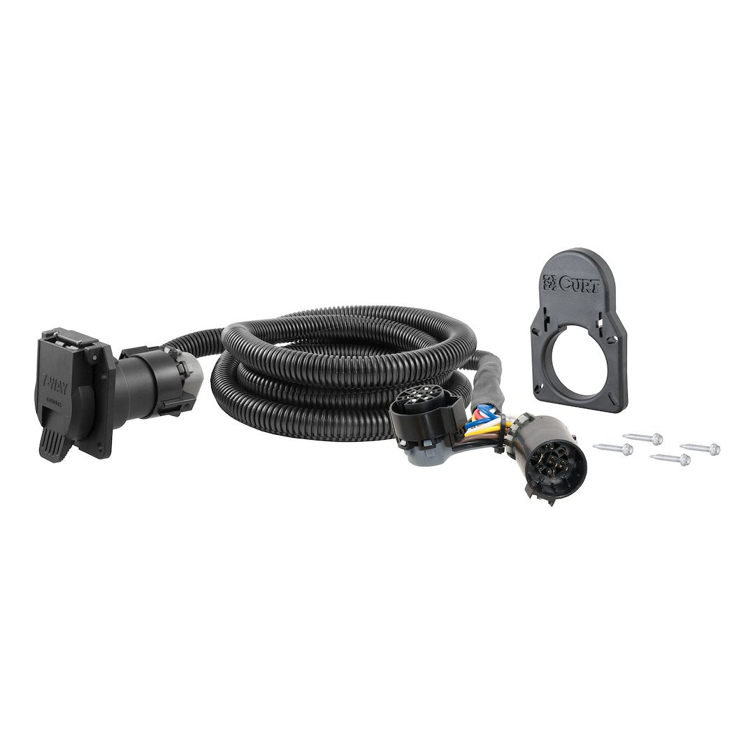 CURT MFG 56072 7' GM Wiring Harness Extension & Co