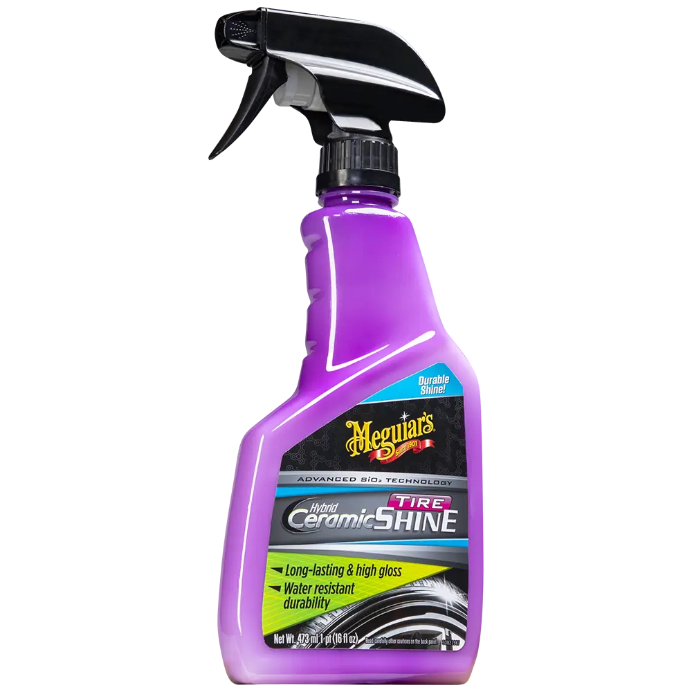 Meguiar's Wax Hybrid Ceramic Tire Shine - 16 oz for Long-Lasting Tire Protection by MEGUIARS WAX