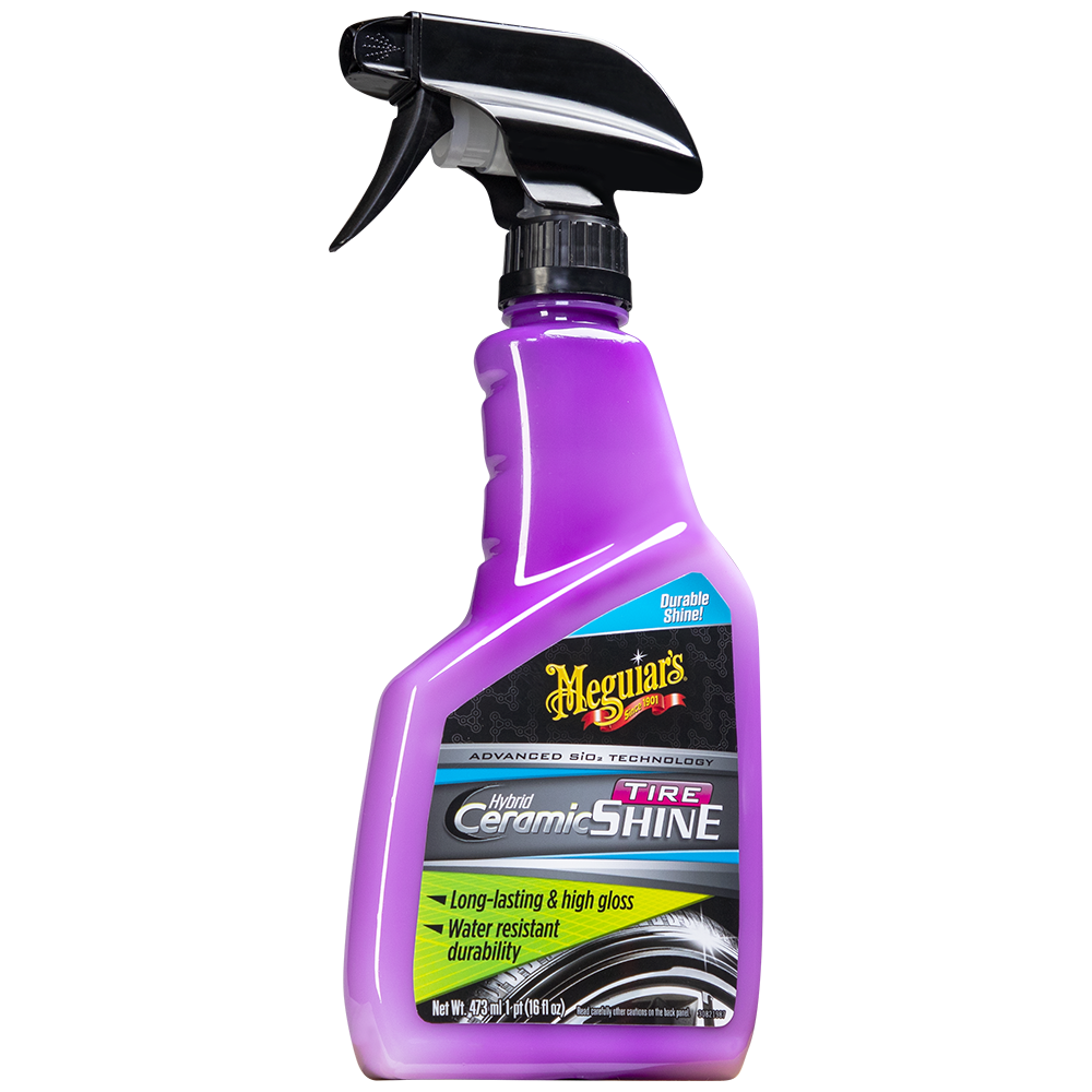 Meguiar's Wax Hybrid Ceramic Tire Shine - 16 oz for Long-Lasting Tire Protection