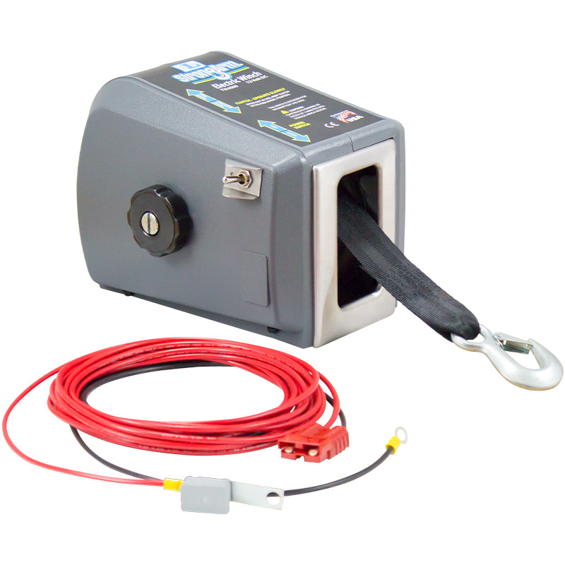DUTTON TW4000 1500 lb Electric Winch with Strap