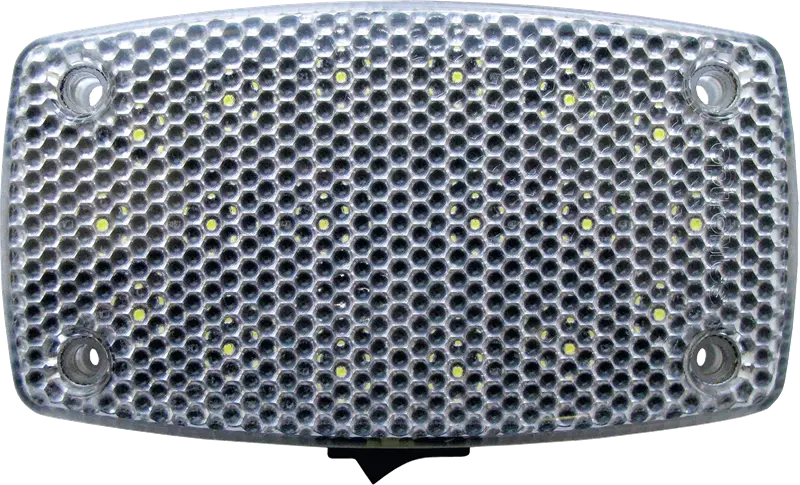 Optronics ILL22CBBP LED Rectangular Light with 18 SMD LEDs and Black PCB Switch