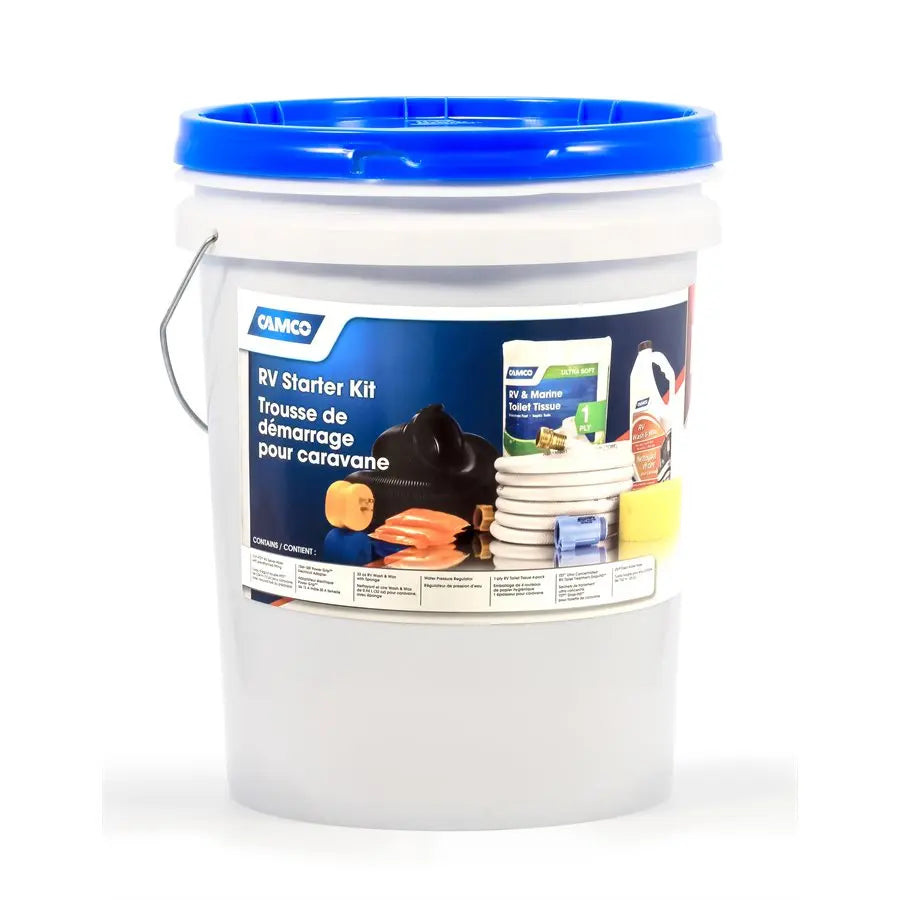 Camco Starter Kit Bucket - Reliable Utility Container for RV and Camping Needs