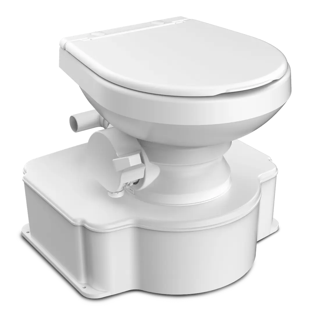 SierraMarine M65-700 White Toilet - Durable and Reliable Marine Bathroom Fixture