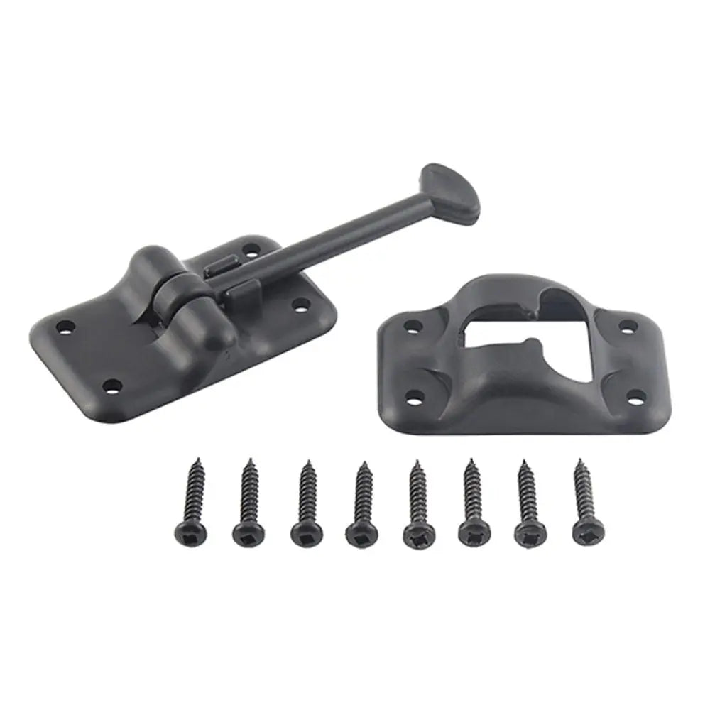 AP Products Plastic Door Holdback 3-1/2 inch Black (Part Number 013084BL)