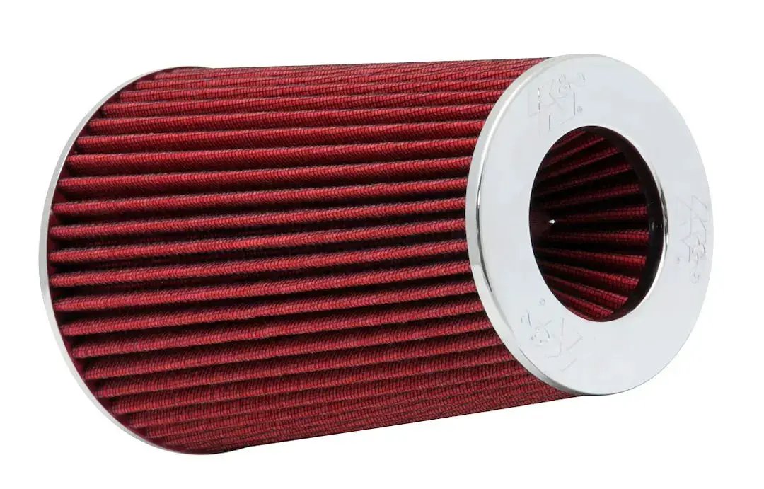 K&N Filter RG1002RD Universal Chrome Filter for Automotive Air Intake Systems by K&N FILTER