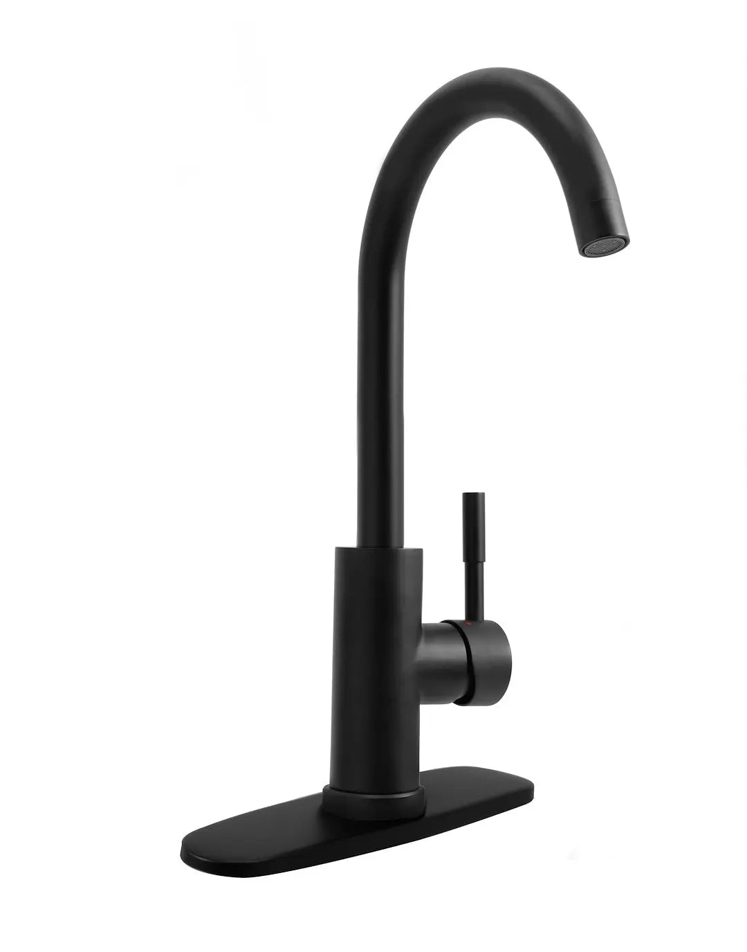 DURA FAUCET Streamline Gooseneck RV Kitchen Faucet - Part No. FMK531LKMB