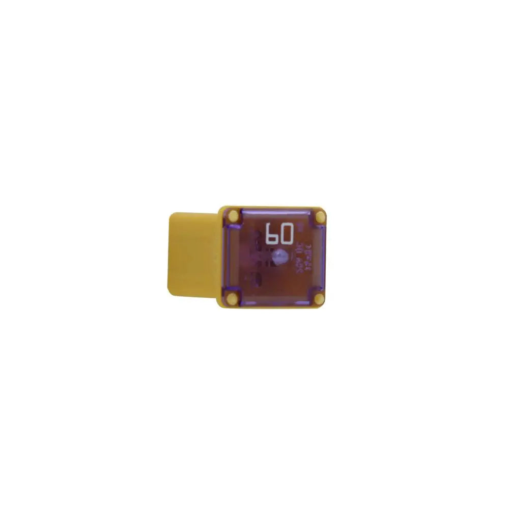 BUSSMANN Low-Profile FMX-Yellow Fuse Holder (Part Number: BPFMX60LPR)