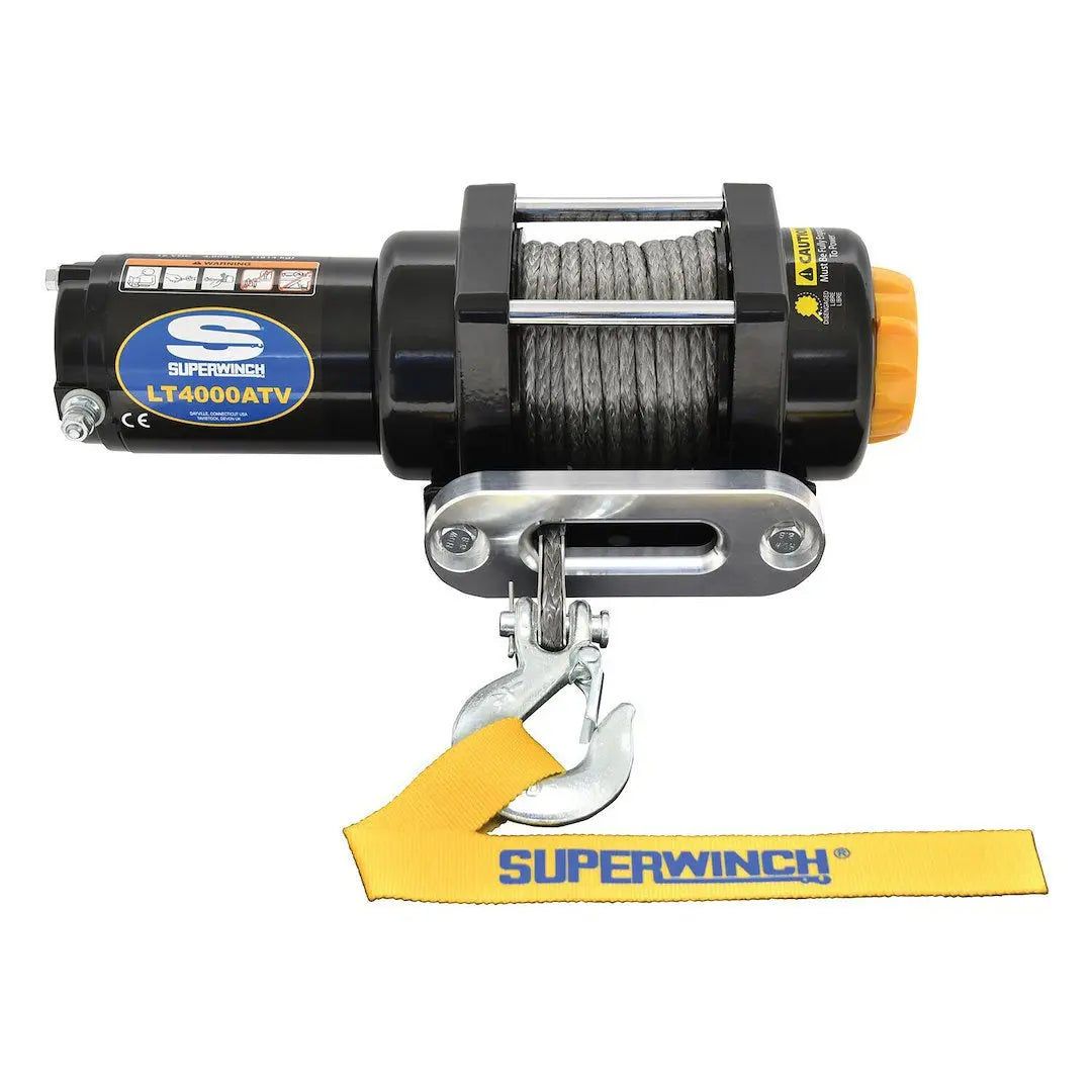 Superwinch 1140230 4000 lb ATV Winch with Hawse Rope