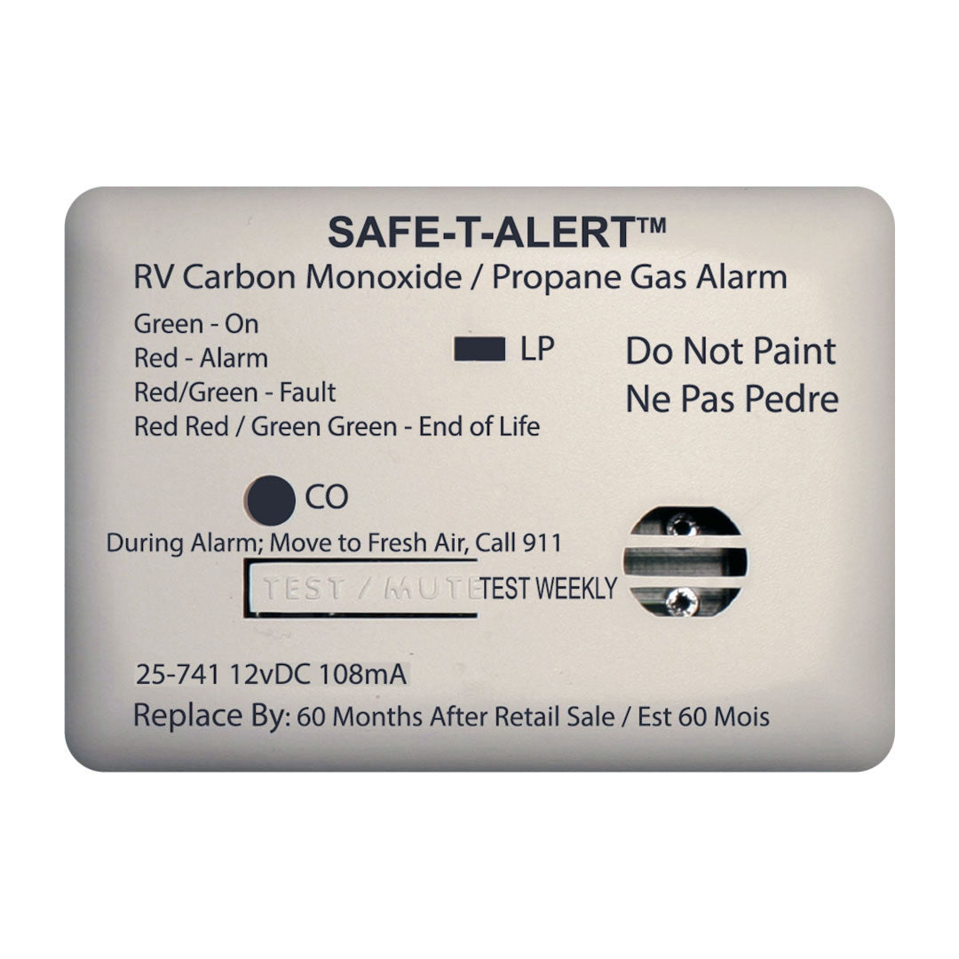 MTI Industry Mini LP/CO Alarm Surf White (Part Number 25741WT)
