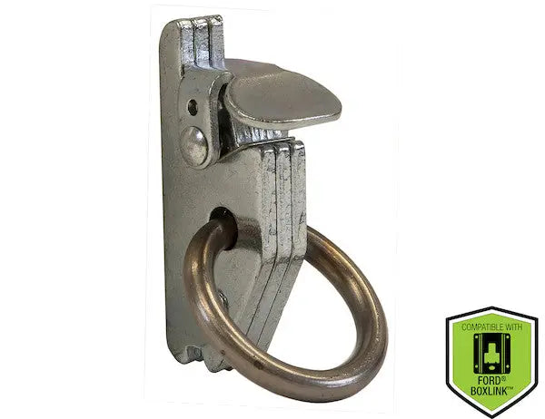 Buyers Prod Rope Ring E-Track Fitting - 1-1/2 Inch</br>Heavy-Duty E-Track Rope Ring Fitting by Buyers Prod</br>Secure Your Cargo with the Buyers Prod 01090 Rope Ring E-Track Fitting