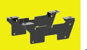 PullRite Custom ISR Bracket Kit P1X2768 for Enhanced Trailer Support