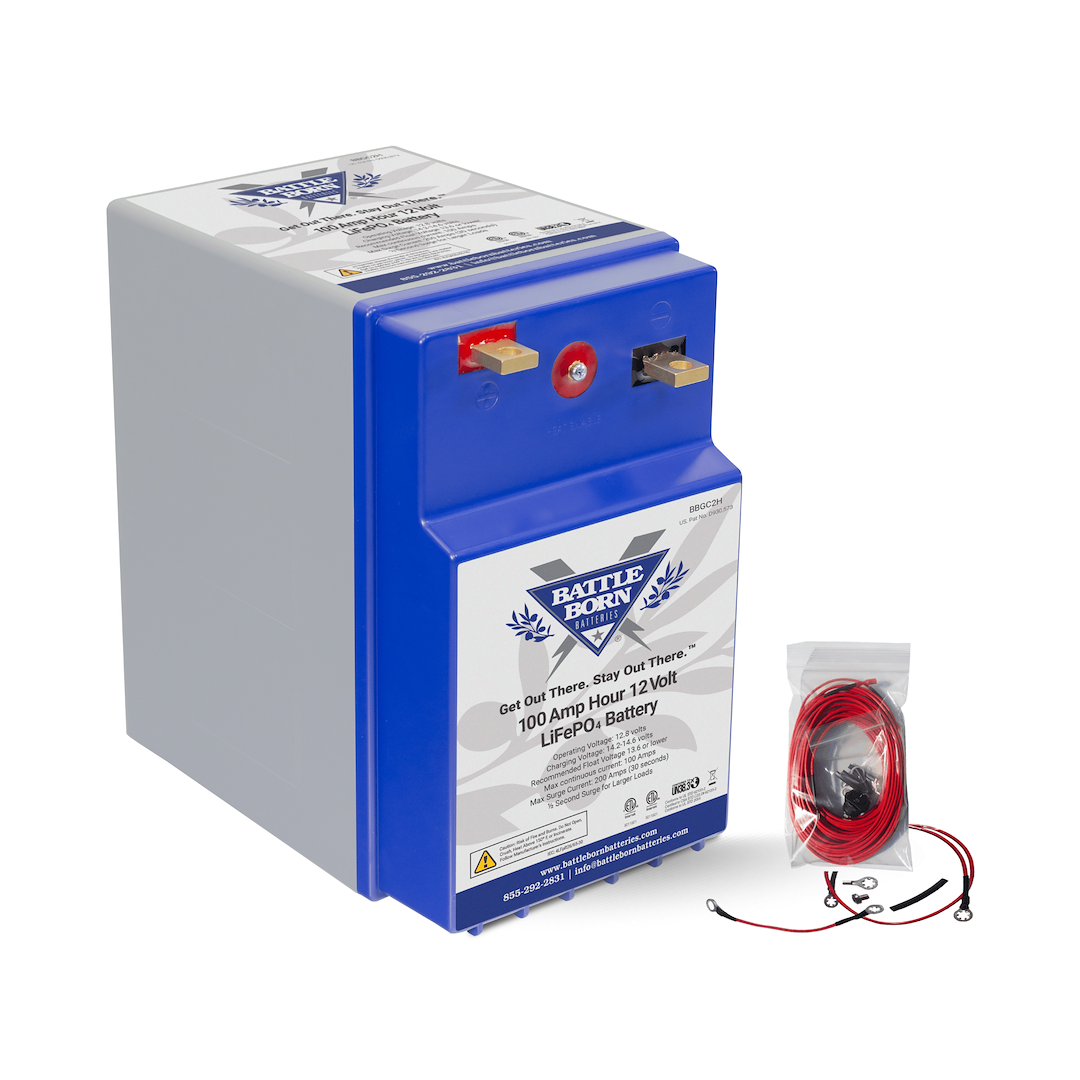 Battle Born 100Ah 12V GC2 LiFePO4 Heated Battery – Reliable Deep Cycle Power for Off-Grid and Marine Applications